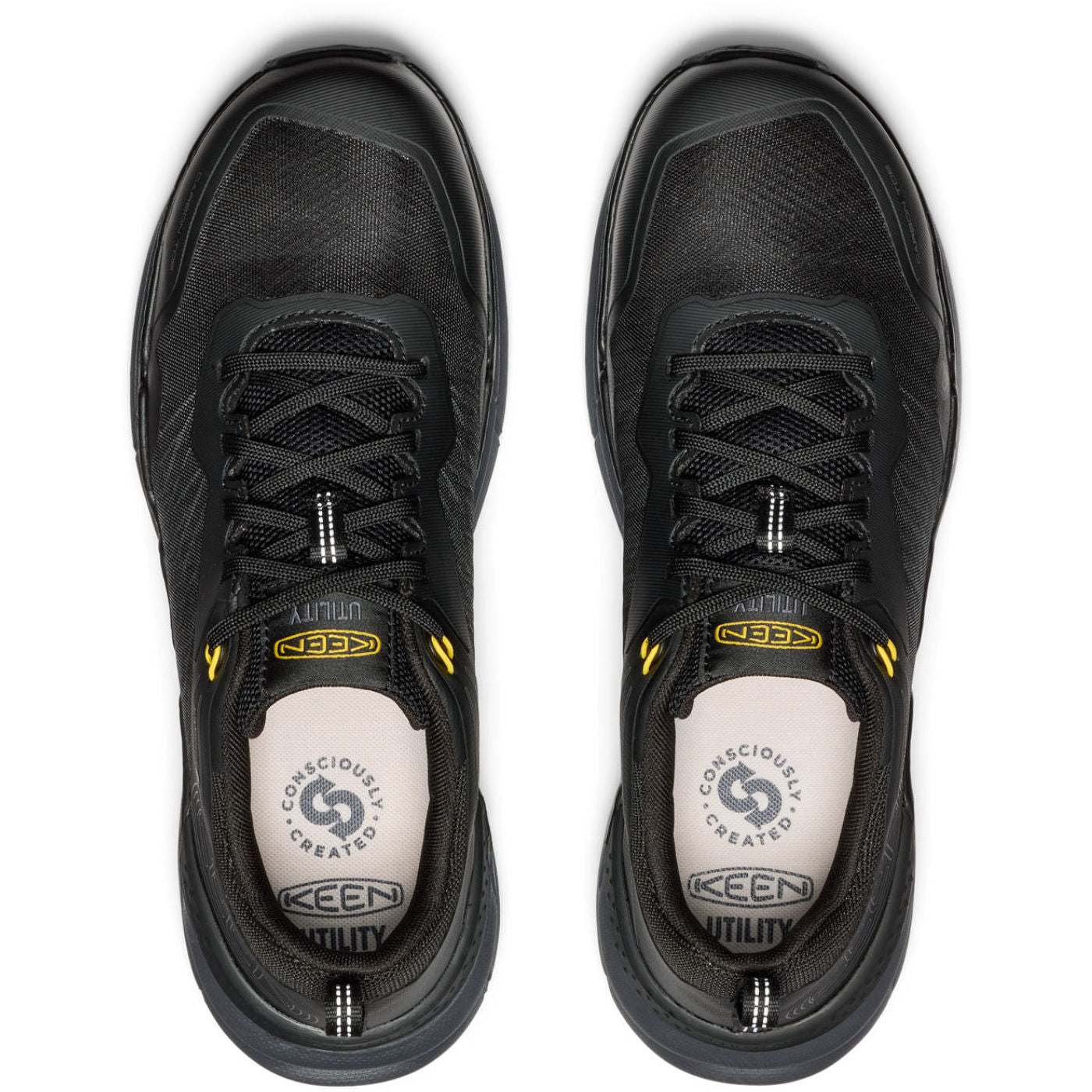 KEEN Utility Speedworks Men's Carbon Nano Toe Electrical Hazard Athletic Work Shoe - birdseye