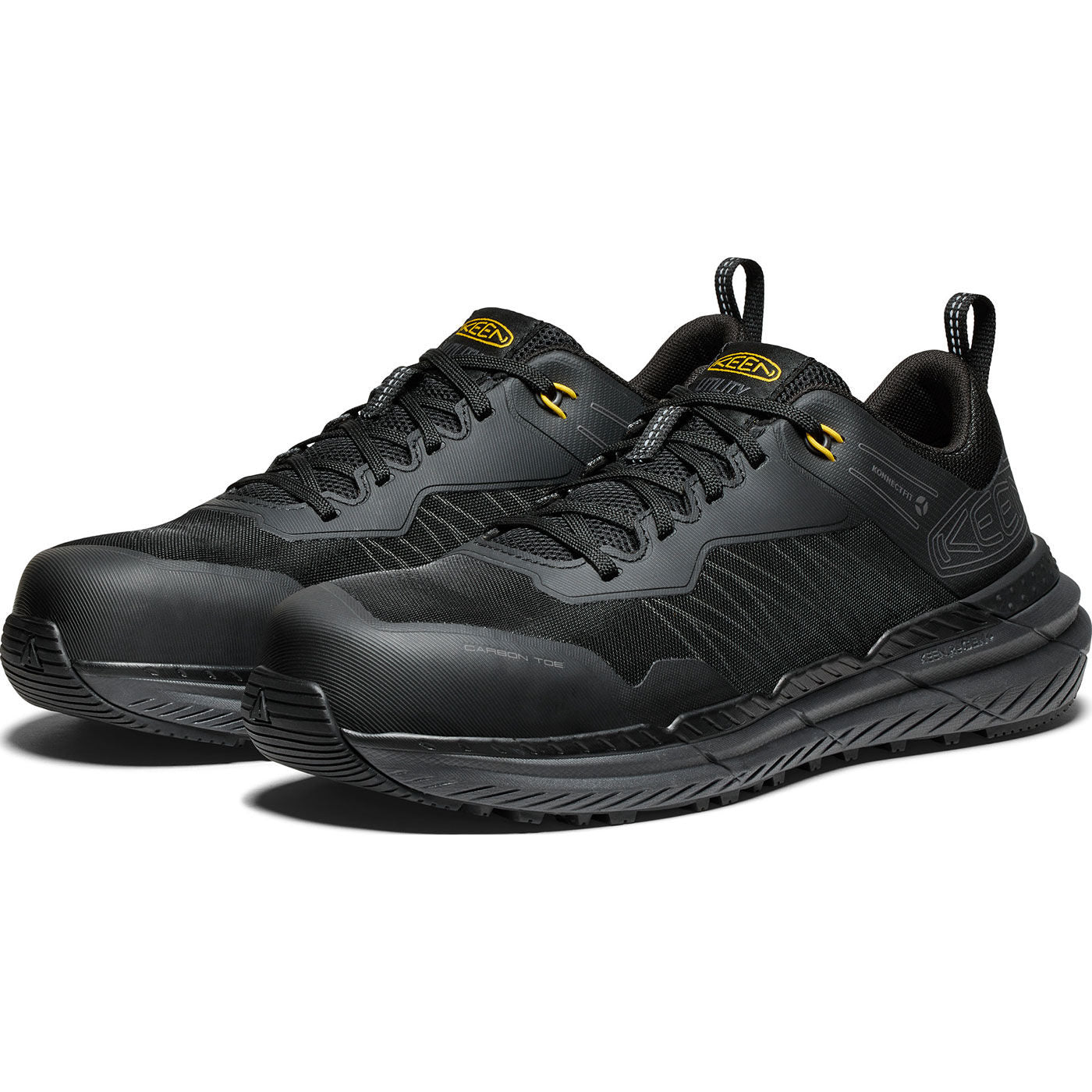 KEEN Utility Speedworks Men's Carbon Nano Toe Electrical Hazard Athletic Work Shoe - front