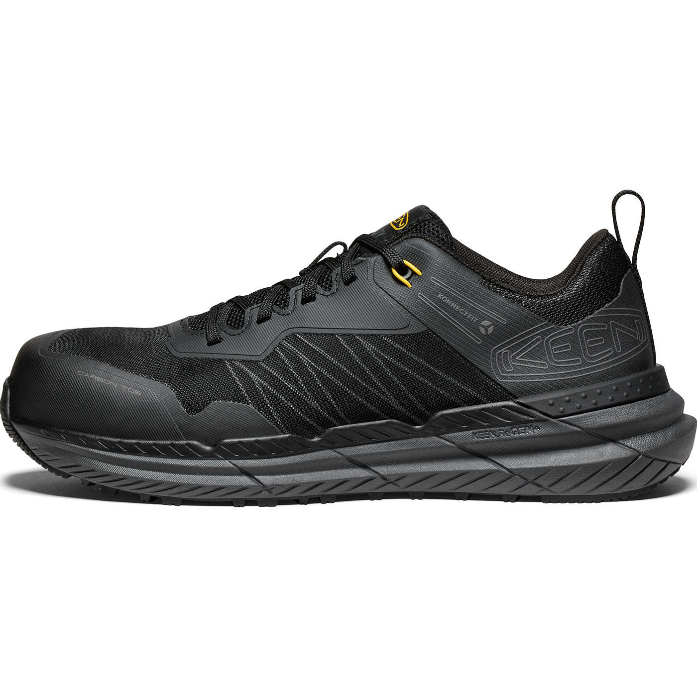 KEEN Utility Speedworks Men's Carbon Nano Toe Electrical Hazard Athletic Work Shoe - profile
