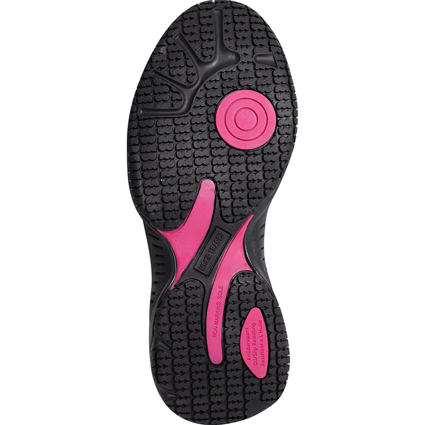 Moxie Trades Zena Women's CSA Aluminum Toe Electrical Hazard Puncture-Resistant Athletic Slip-on Shoe - outsole