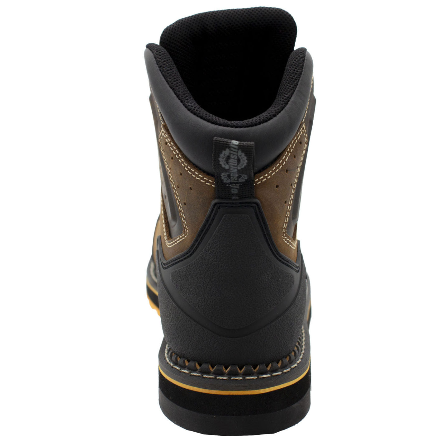 Northside Work Akron Men's 6-inch Nano Toe Electrical Hazard Waterproof Work Boot - back