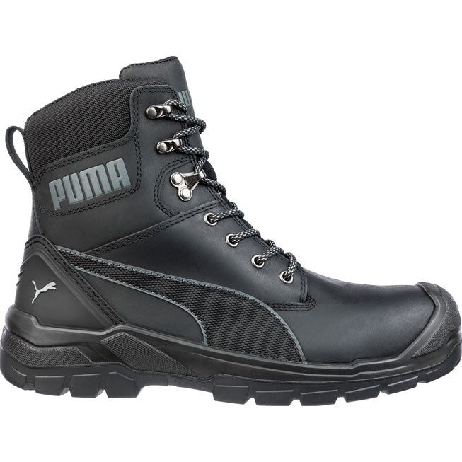 Puma Safety Conquest CTX Men's 7 inch Composite Toe Electrical Hazard Waterproof Side Zip Work Boot - profile