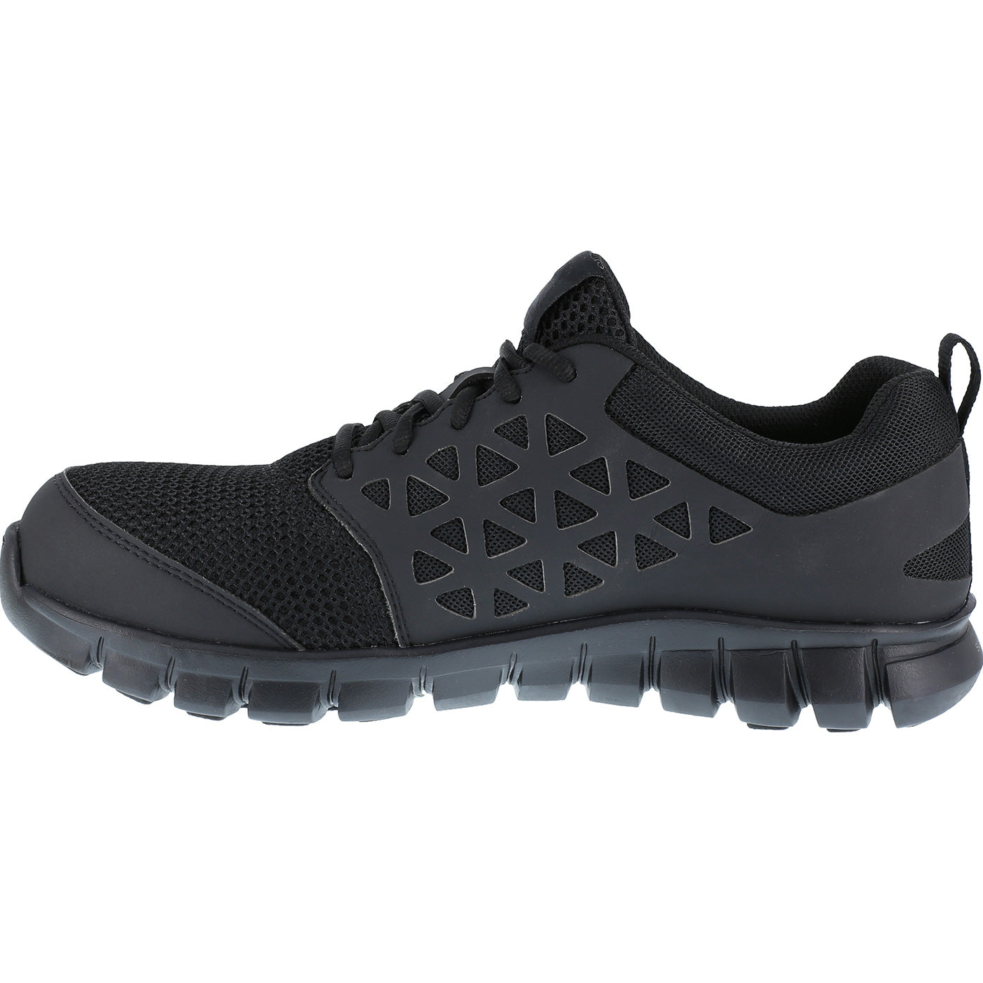 Reebok Sublite Cushion Work Men's Composite Toe Static-Dissipative Slip-Resistant Work Athletic Shoe - profile