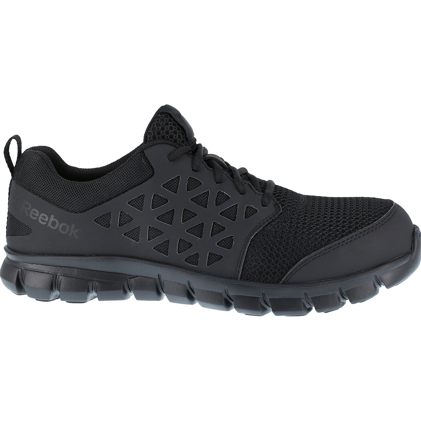 Reebok Sublite Cushion Work Men's Composite Toe Static-Dissipative Slip-Resistant Work Athletic Shoe - profile