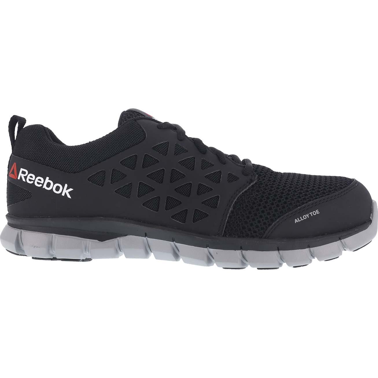 Reebok Sublite Cushion Work Men's Alloy Toe Electrical Hazard Work Athletic Shoe - profile