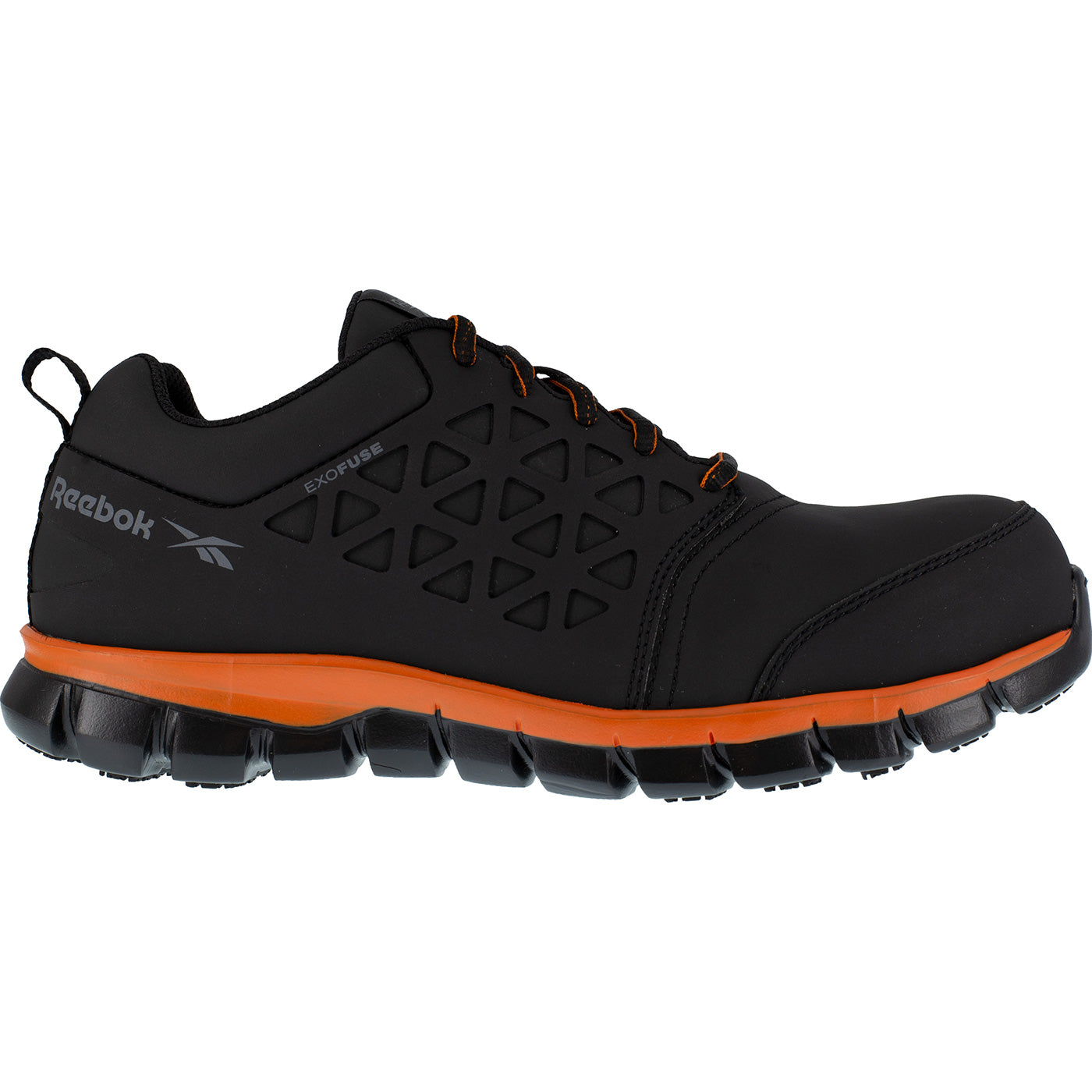 Reebok Sublite Cushion Work Men's Composite Toe Electrical Hazard Athletic Oxford - profile