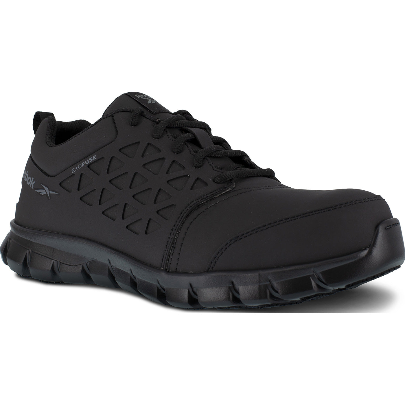 Reebok Sublite Cushion Work Men's Composite Toe Electrical Hazard Athletic Oxford Shoe - main