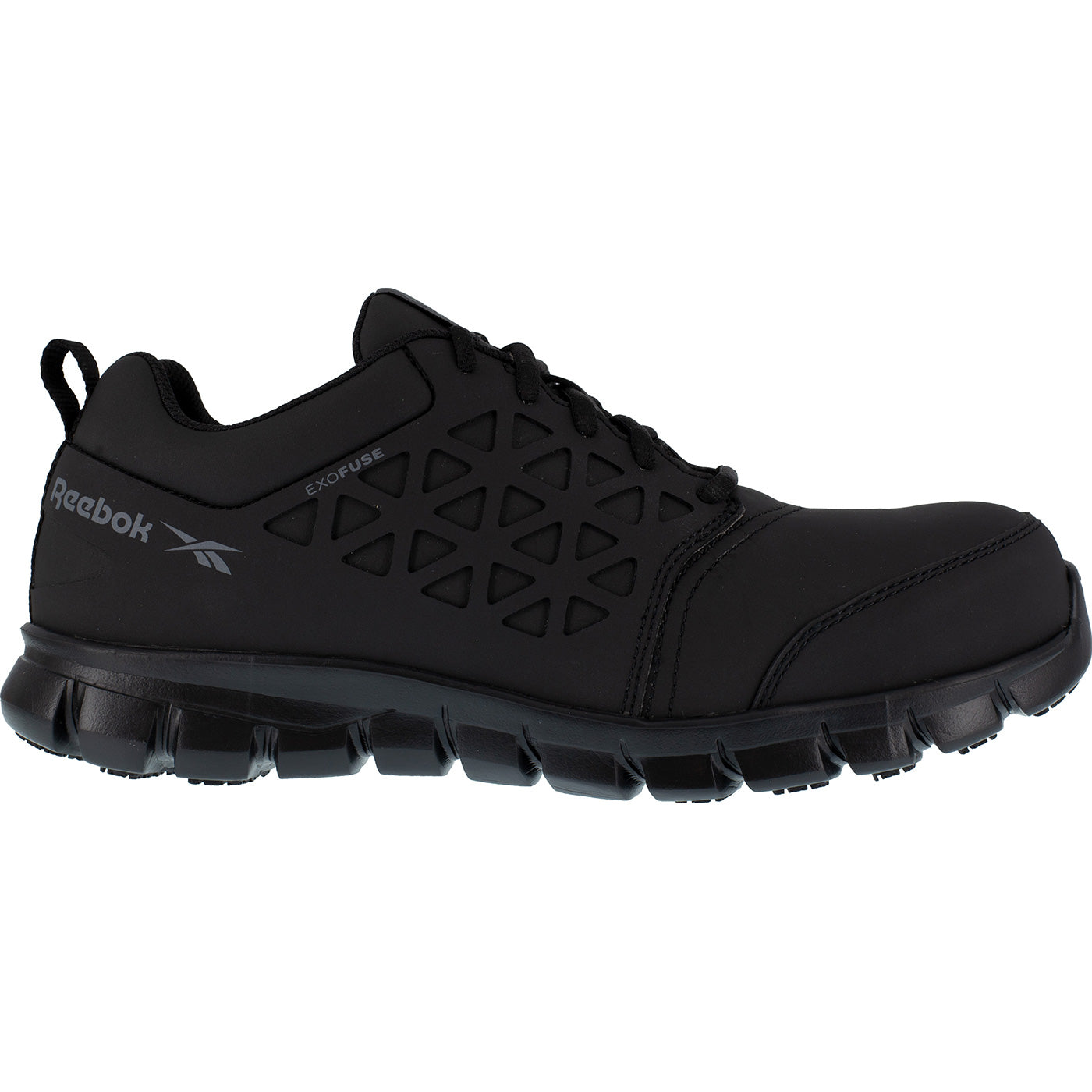 Reebok Sublite Cushion Work Men's Composite Toe Electrical Hazard Athletic Oxford Shoe - profile