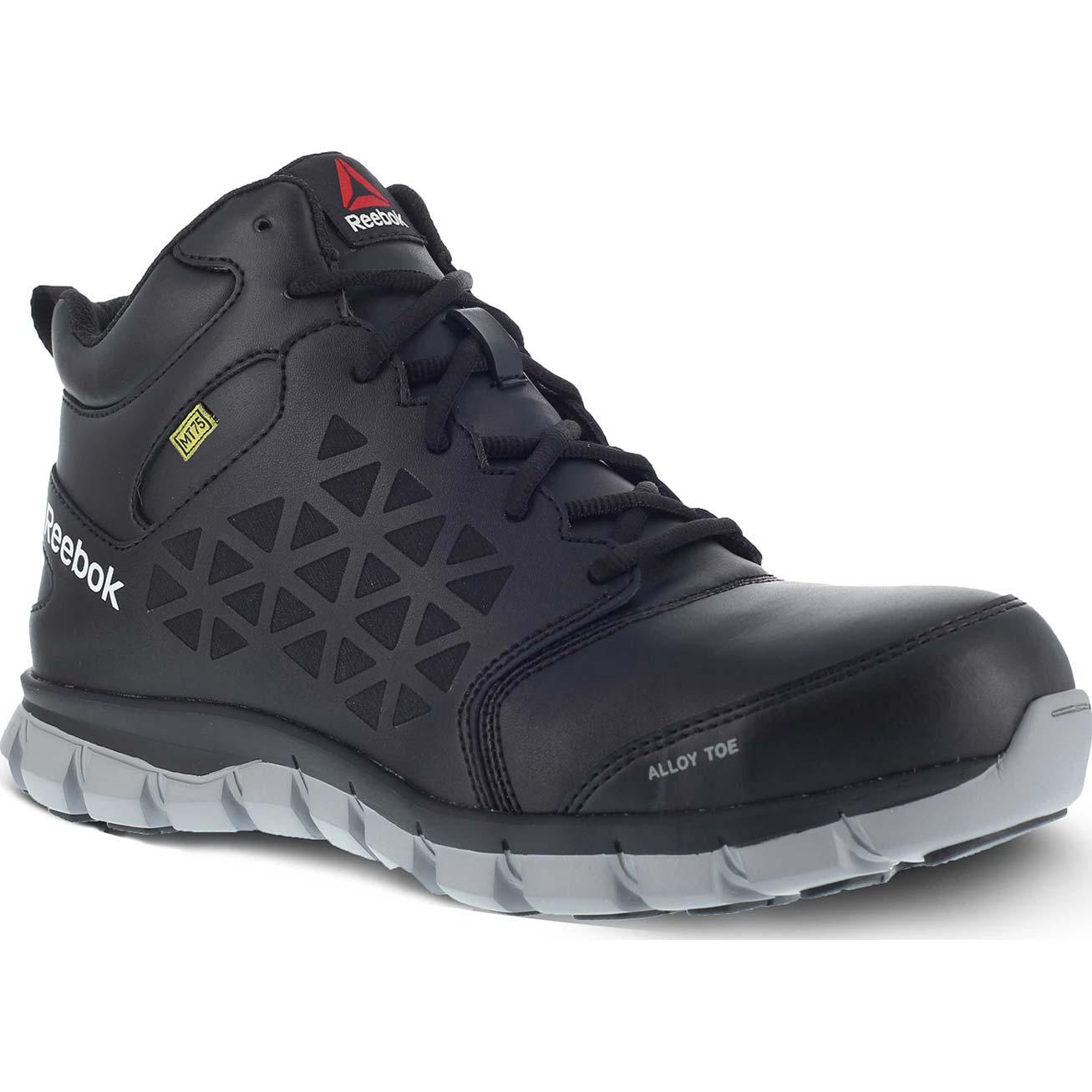 Reebok Sublite Cushion Work Alloy Toe Internal Met Guard Work Athletic Shoe - main