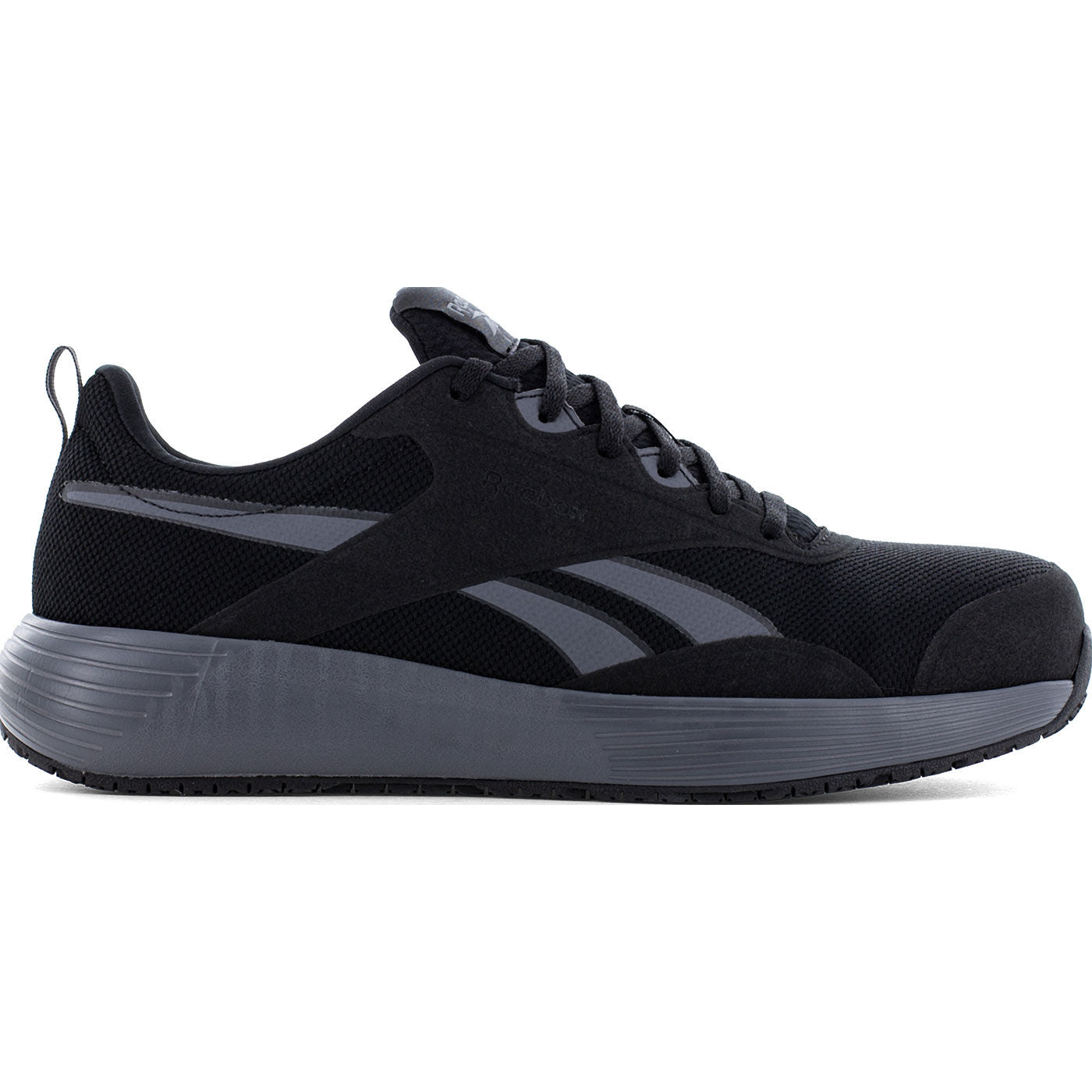 Reebok Lite Plus 4 Work Men's Composite Toe Electrical Hazard Athletic Work Shoe - profile
