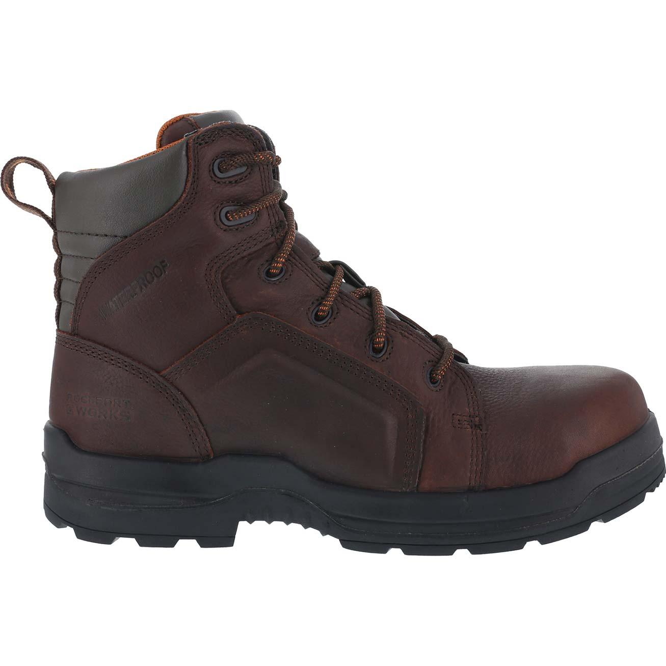 Rockport Works More Energy Composite Toe Waterproof Work Boot - profile