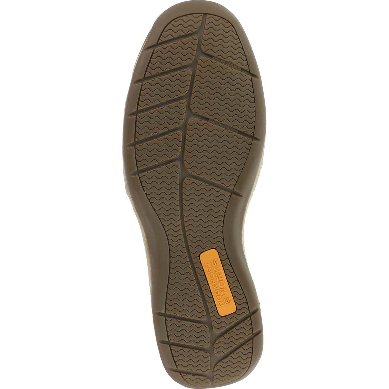 Rockport Works Women's Steel Toe Boat Shoe - outsole