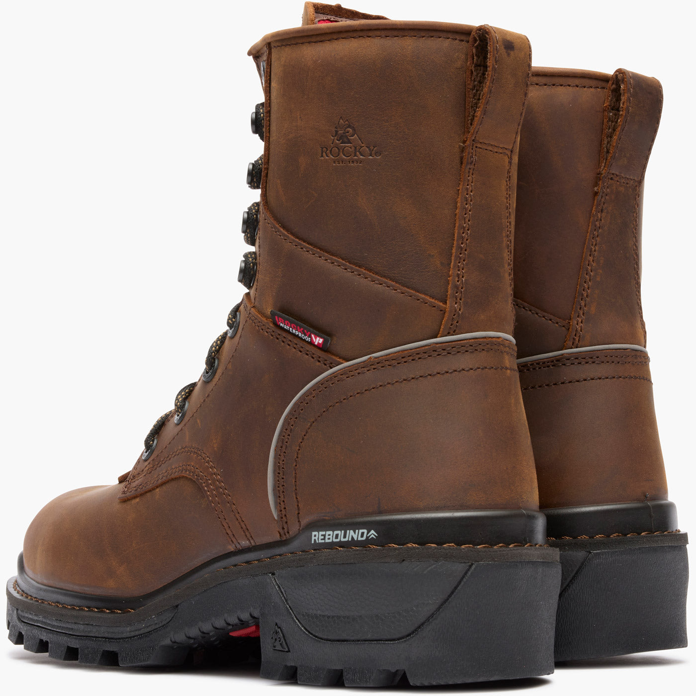 Rocky Rams Horn Logger 800G Insulated Work Boot – SlipGrips