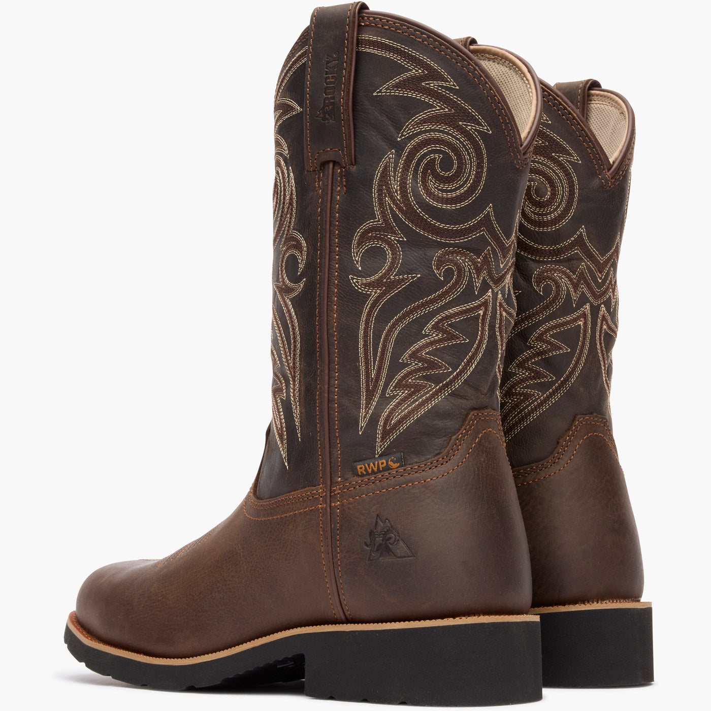 Rocky MonoCrepe 12” Steel Toe Western Boot