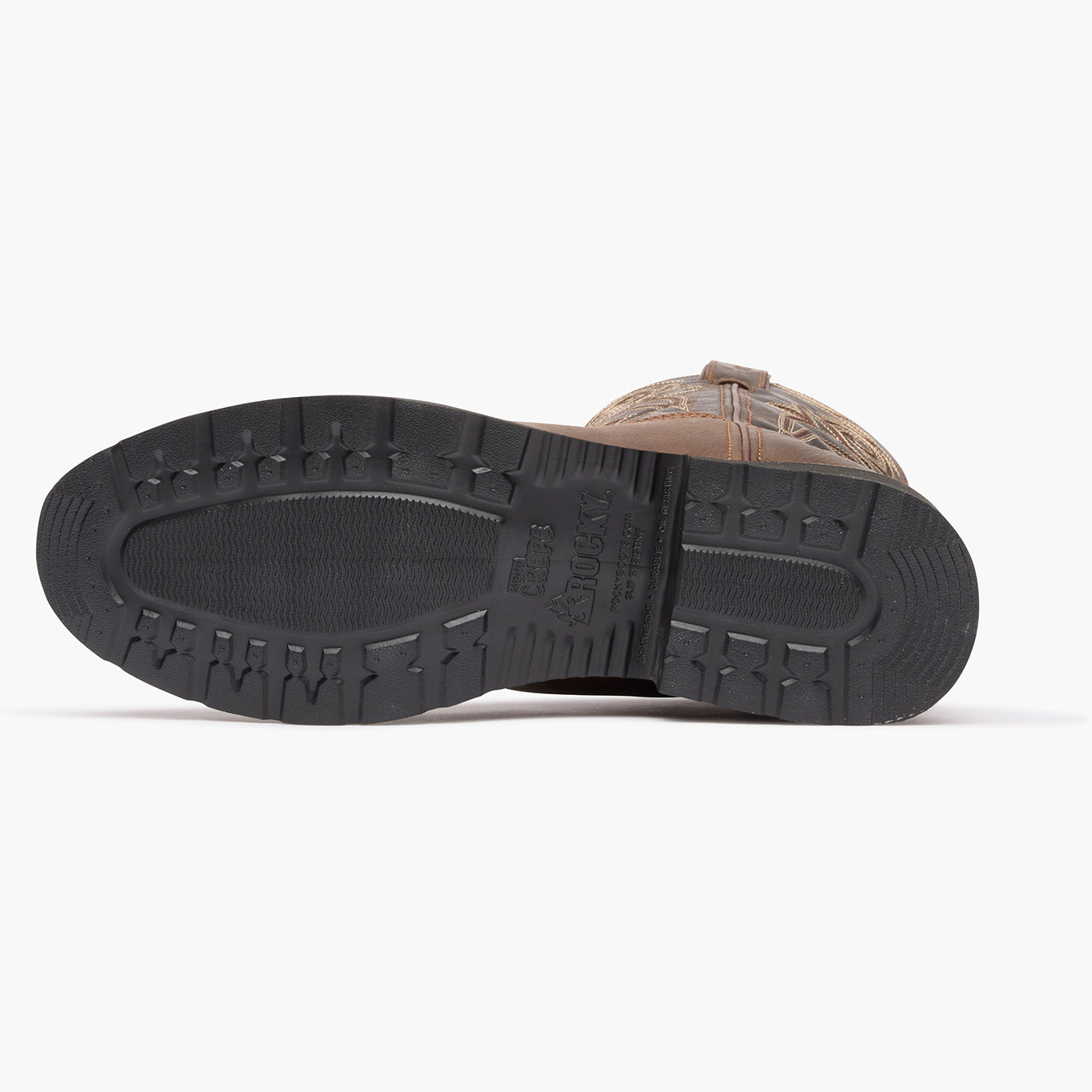 Rocky MonoCrepe 12” Steel Toe Western Boot