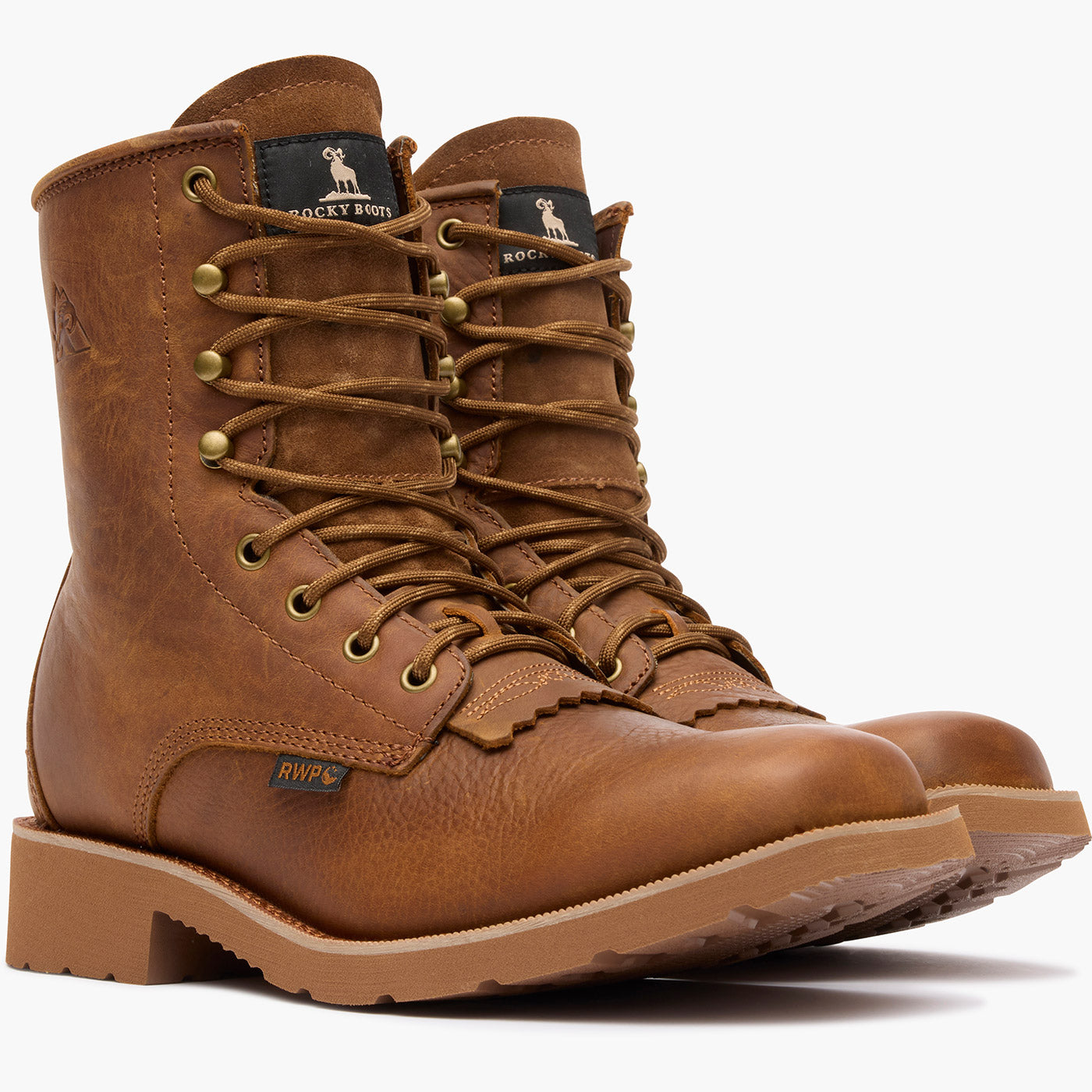 Rocky MonoCrepe 8” Waterproof Western Boot