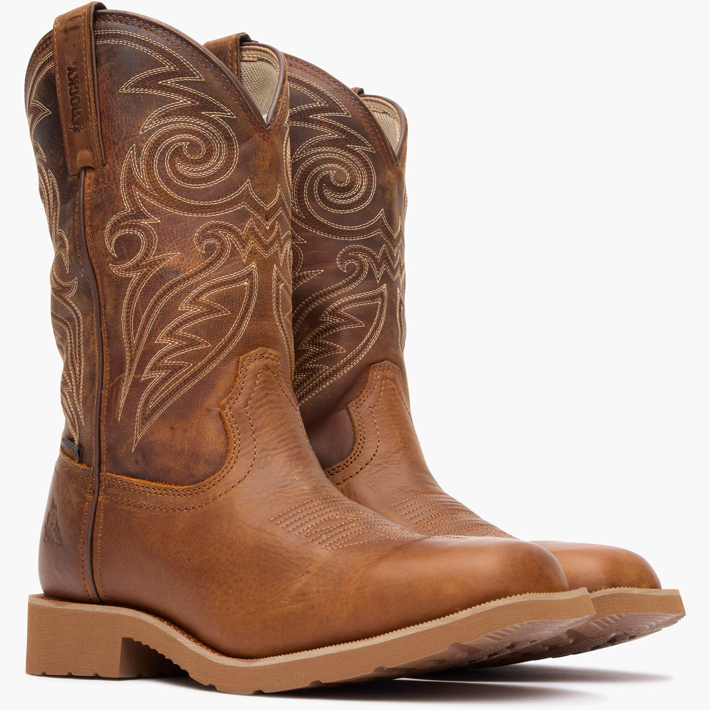 Rocky MonoCrepe 12” Waterproof Western Boot