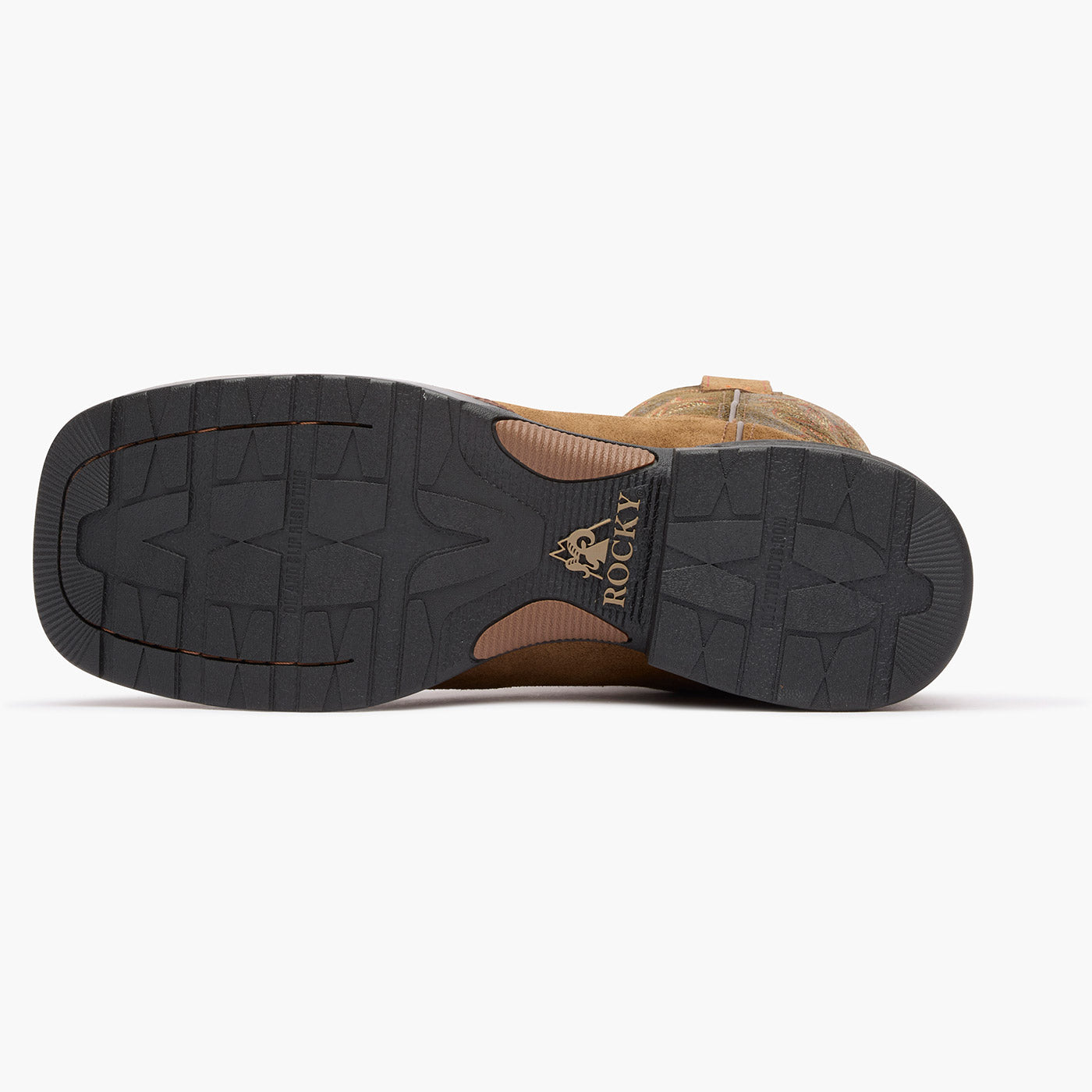 "Rocky Bronco 12" Composite Toe Western Boot - outsole"