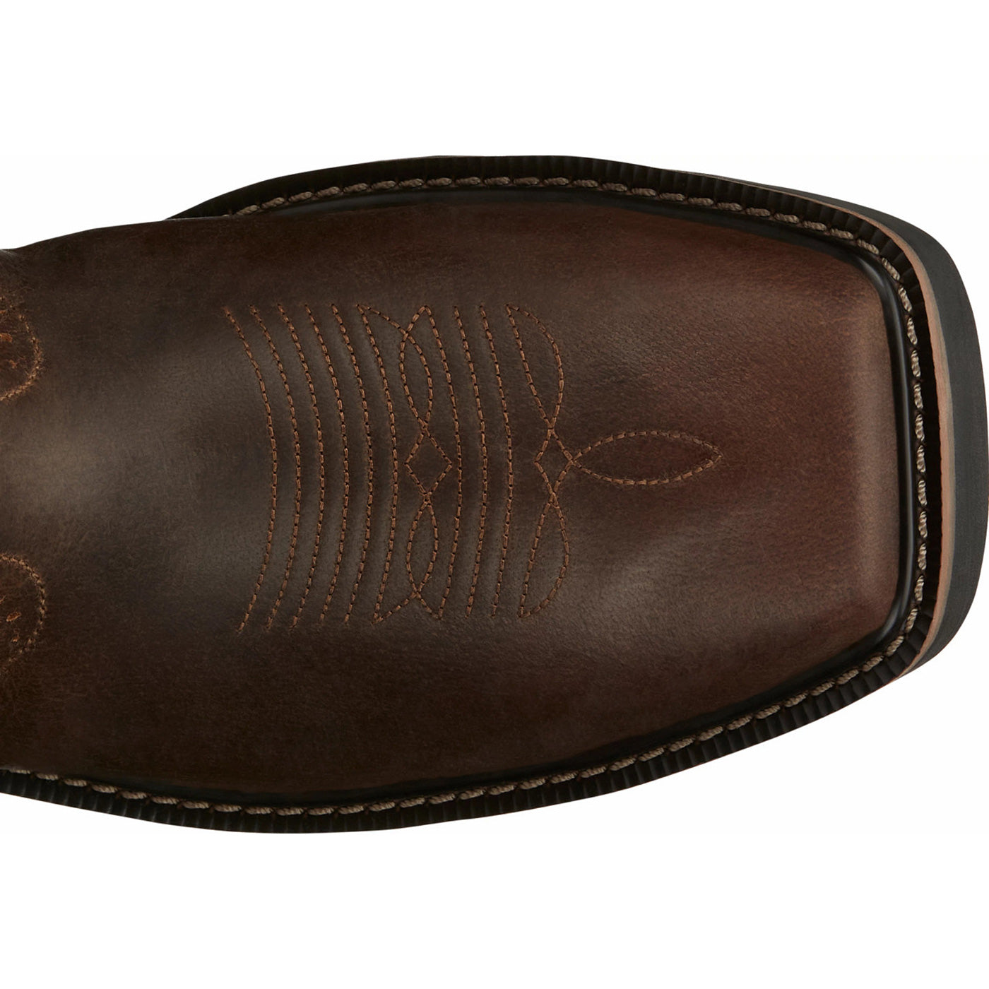 Justin Work Actuator Men's Composite Toe Static-Dissipative Western Pull-On Work Boot - birdseye
