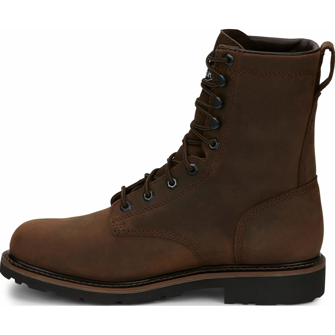 Justin Work Men's Steel Toe Waterproof Lace-Up Work Boot - profile