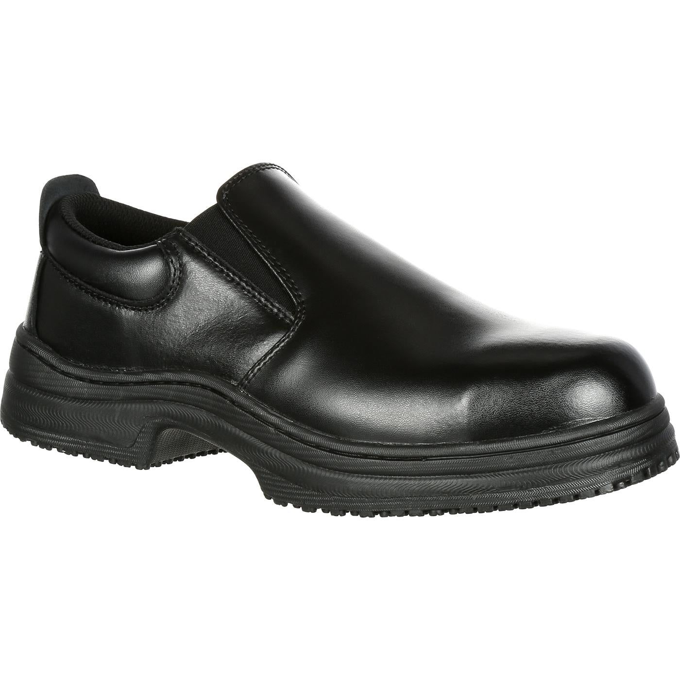 SlipGrips Steel Toe Slip-Resistant Slip-On Work Shoe - main