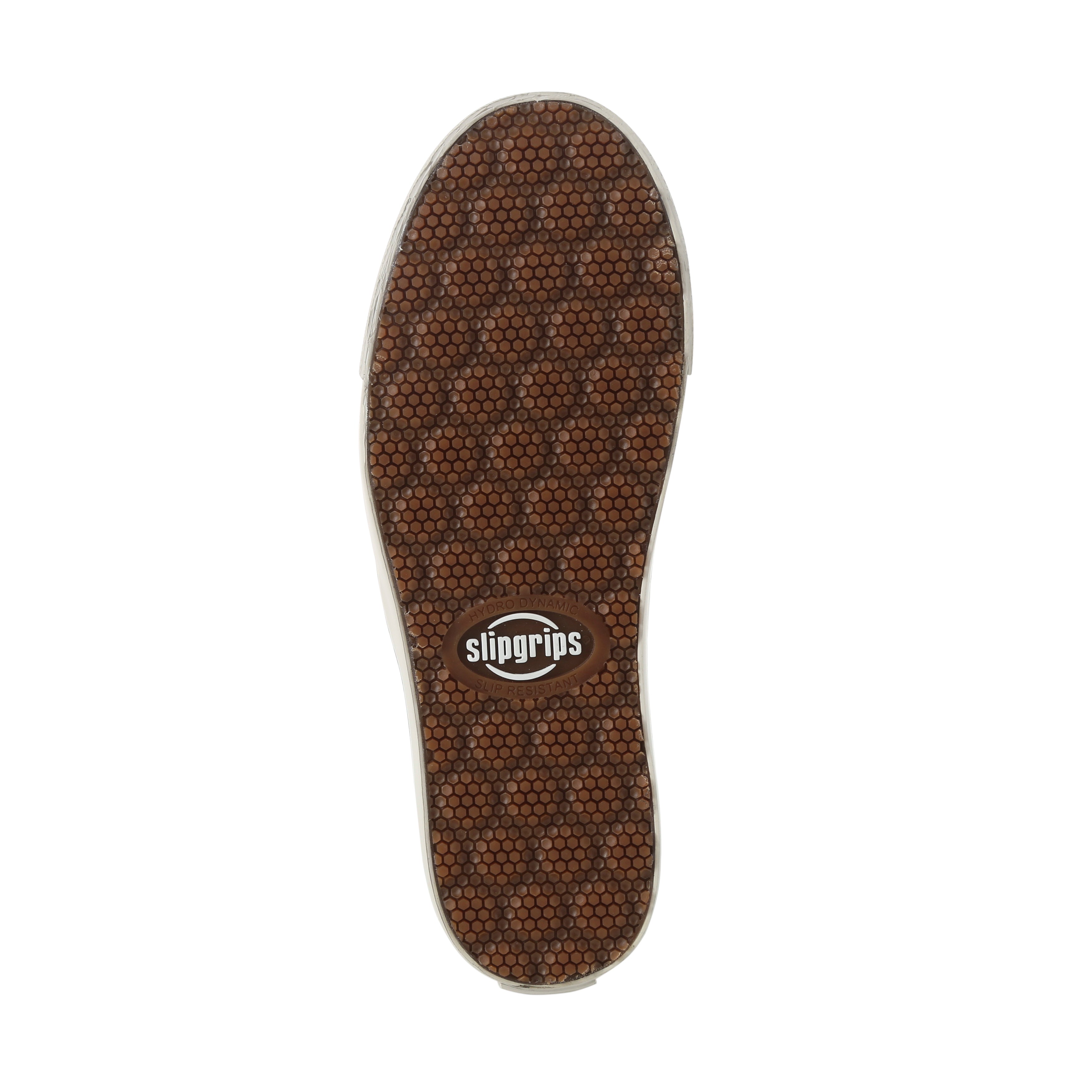 SlipGrips Women's Slip-Resistant Canvas Work Shoe - outsole