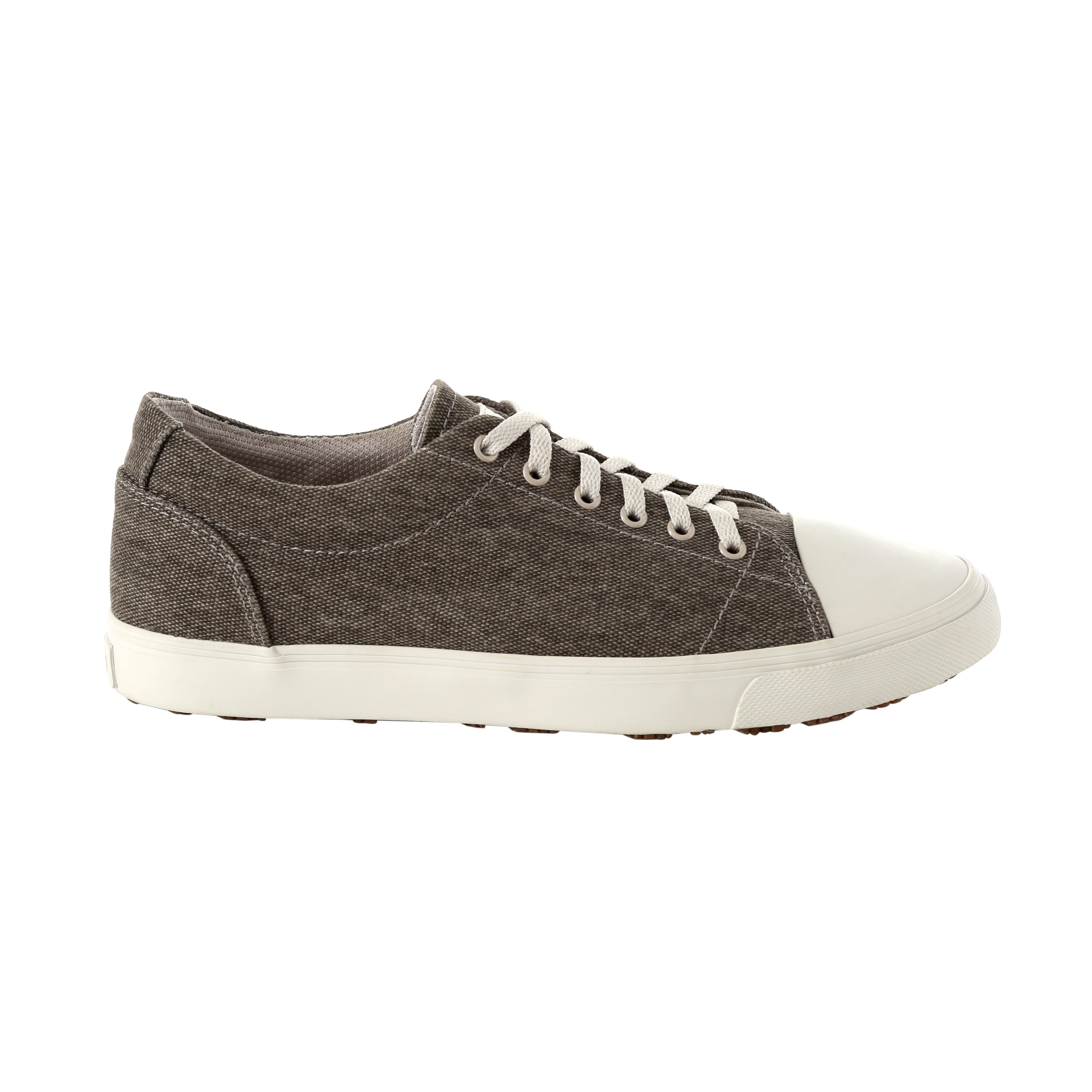 SlipGrips Women's Slip-Resistant Canvas Work Shoe - profile