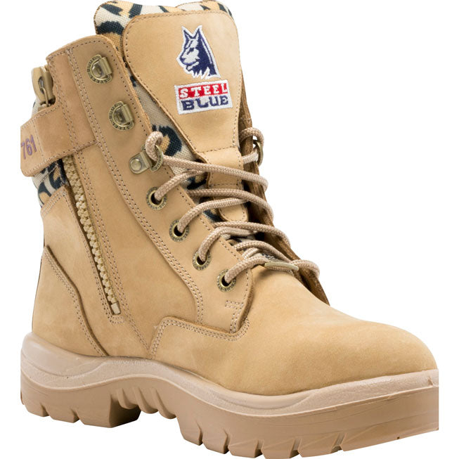 Steel Blue Southern Cross Zip Women's Steel Toe Electrical Hazard Zipper Work Boot - profile