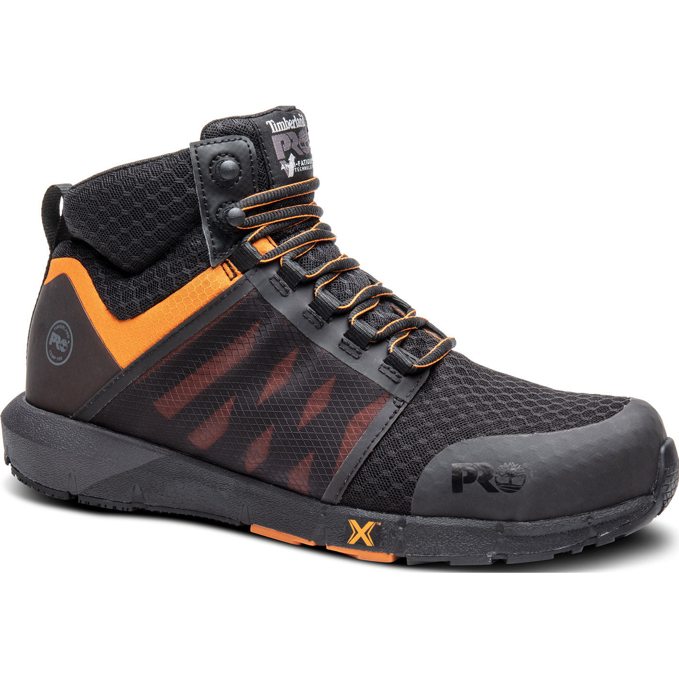 Timberland PRO Radius Mid Men's Composite Toe Electrical Hazard Athletic Work Shoe - profile