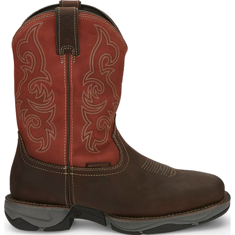 Tony Lama 3R Junction Men's Steel Toe Electrical Hazard Waterproof Western Work Wellington - main