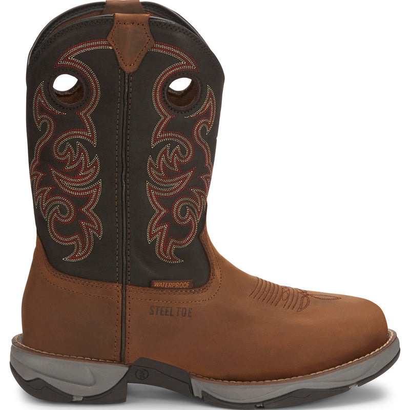 Tony Lama Junction Men's Steel Toe Electrical Hazard Waterproof Western Work Wellington - main