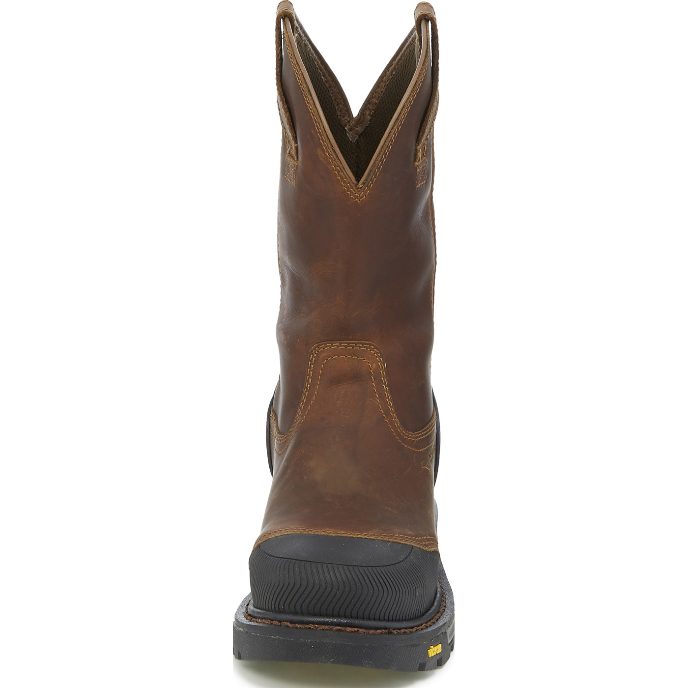 Justin Original Workboots Warhawk Men's 11 inch Composite Toe Electrical Hazard Waterproof Pull-on Work Boot - front
