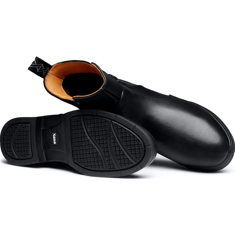 Xena Fusion Women's 6-inch Internal Metatarsal Steel Toe Zipper Pull-On Work Boot - outsole