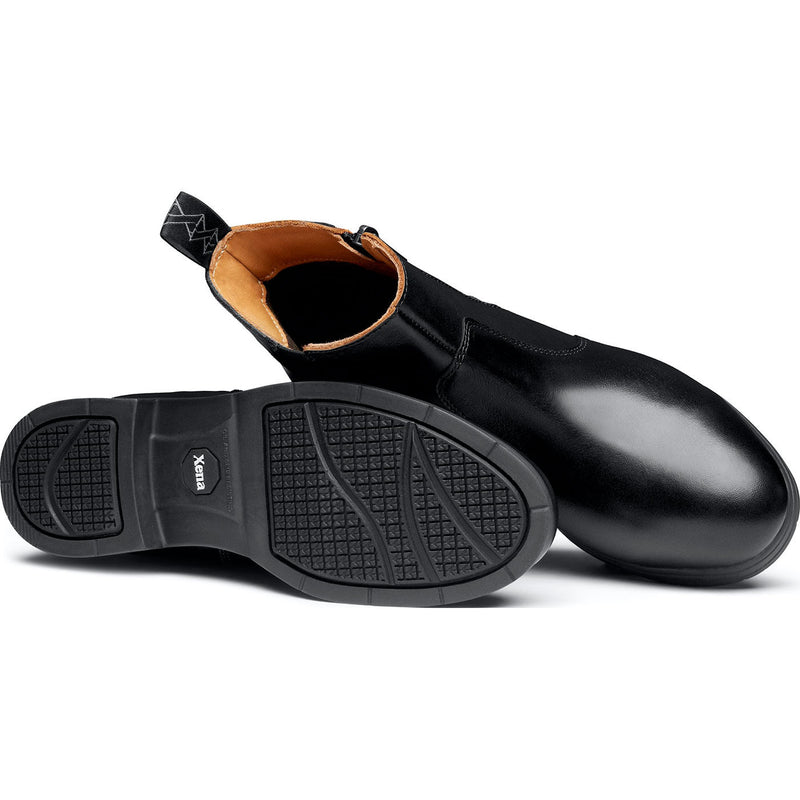 Xena Omega Women's 6-inch Steel Toe Electrical Hazard Zipper Pull-On Work Boot - outsole