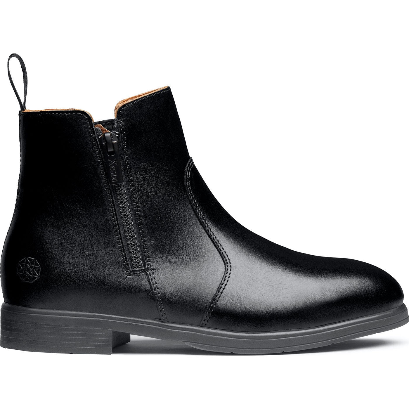 Xena Omega Women's 6-inch Steel Toe Electrical Hazard Zipper Pull-On Work Boot - profile