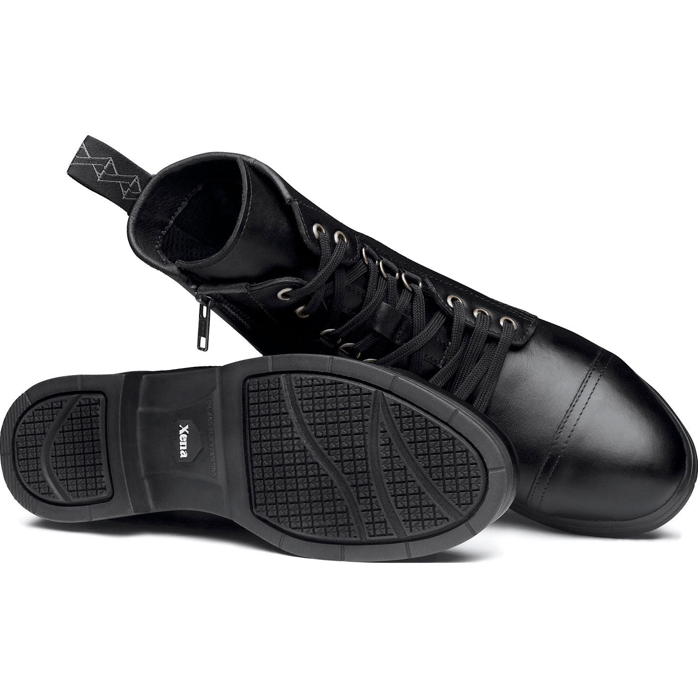 Xena Spice Women's 6-inch Steel Toe Zipper Work Boot - outsole