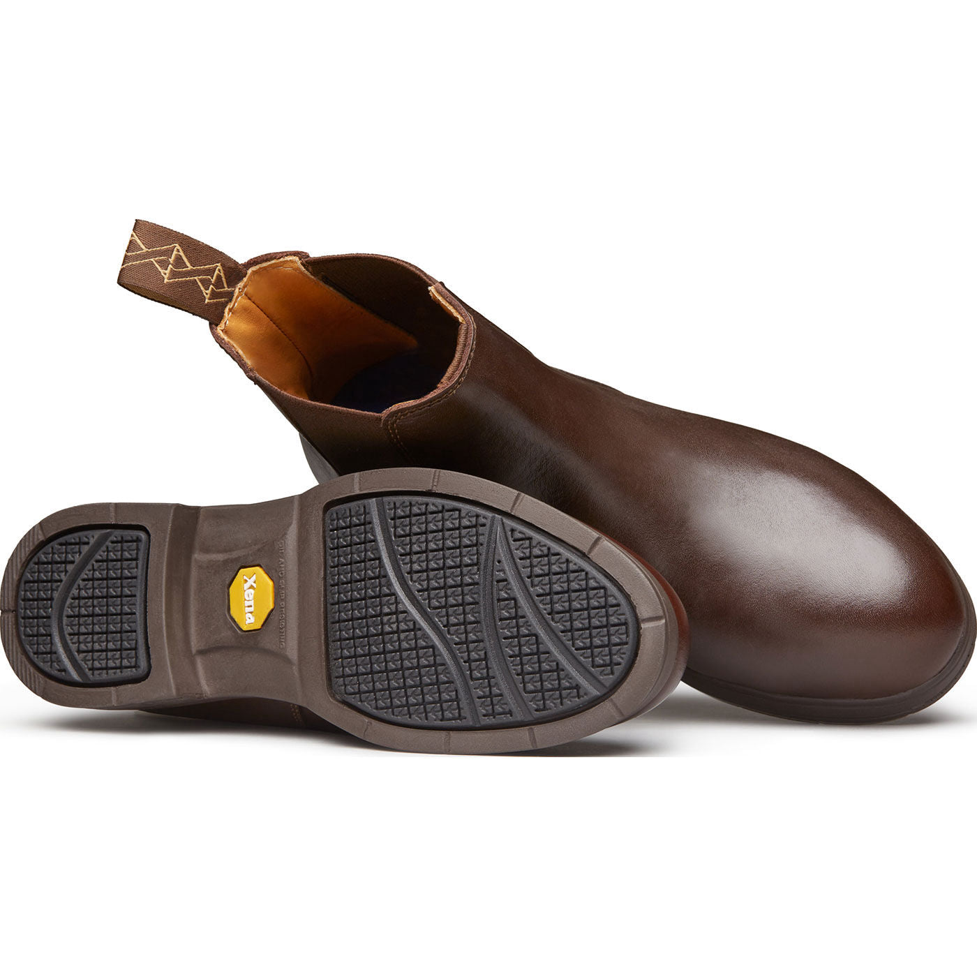 Xena Valence Women's 6-inch Steel Toe Static-Dissipative Chelsea Pull-On Work Boot - outsole