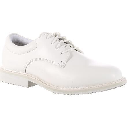 white slip resistant work shoes