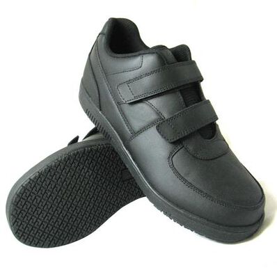 Genuine Grip Women's Slip-Resistant Hook and Loop Closure Athletic Shoe ...