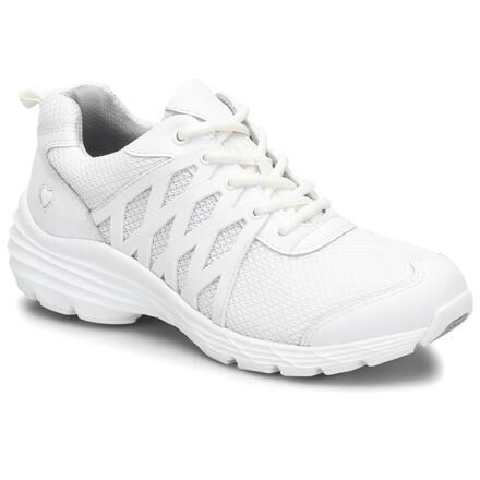 womens white slip resistant shoes