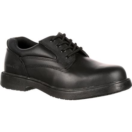 steel toe oxfords