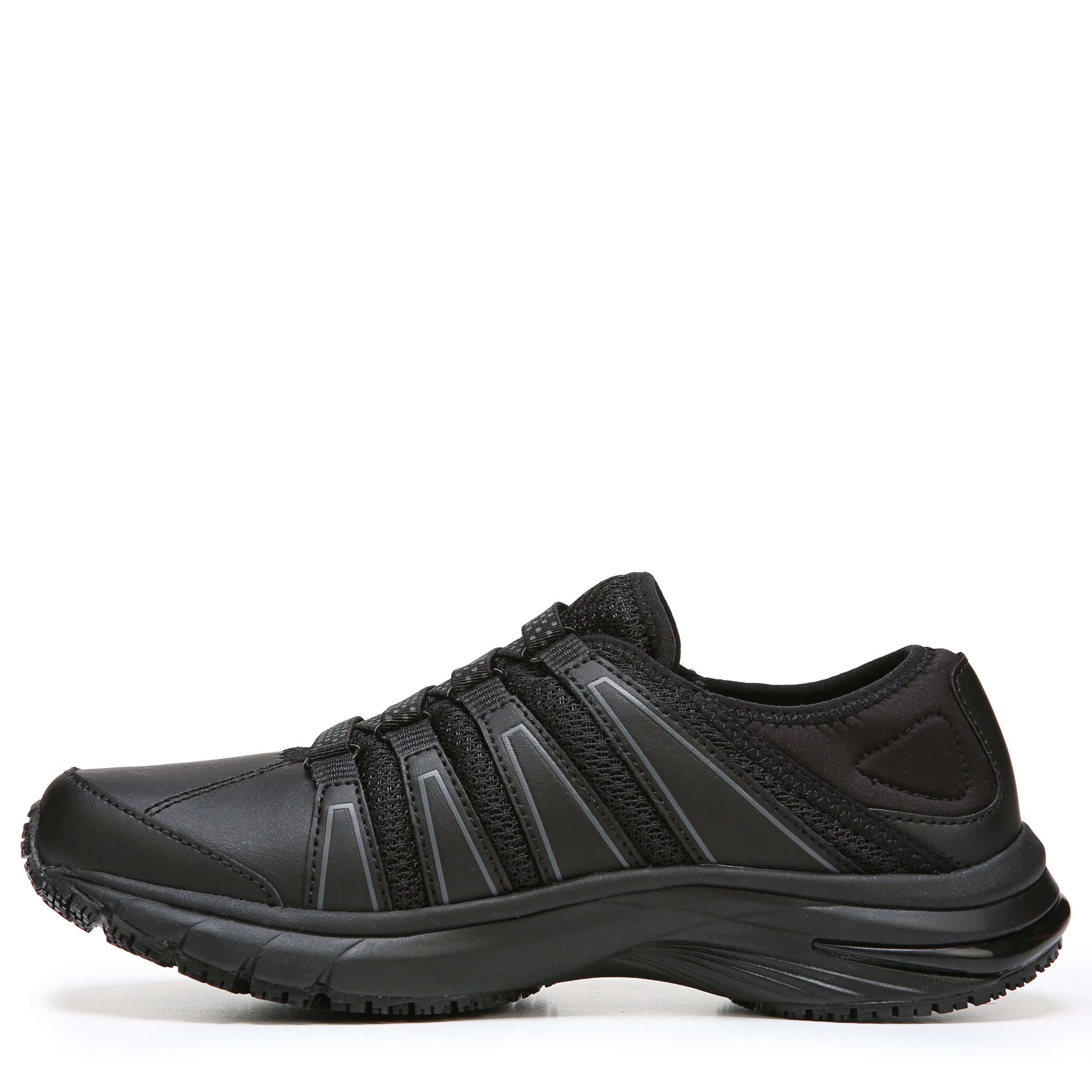 Dr. Scholl's Dr. Scholl's Expedite Women's Wide Black Slip Resistant Slip-On Sneakers, F7845M0
